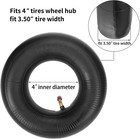 2x Heavy Duty 4 10   3 50-4 Inner Tube Tr87 Valve 4 10-4 11x4 00-4 3 50-4 Tires