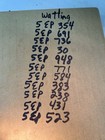 11 Vintage Watling Slot Scale  Machine Keys   Bell Lock