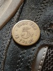 C  Sellers Morgan Hill Ca  Good For 5 Cents In Trade Trade Token
