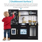 Best Choice Products Pretend Play Kitchen Wooden Toy Set Kids 11 Accessories-blk