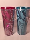 Royal Caribbean Soda Package Insulated Beverage Cups  X2  2026 Pink Blue