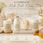 The Milk Bath Soap Co Oatmeal Milk   Honey 4pc Bath Set Cruelty-free