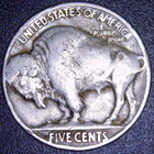 1930  p  Buffalo Nickel - Full Date - Vf