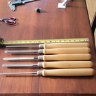 Set Of 6 Greenlee Wood Lathe Set
