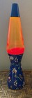 Sonic The Hedgehog Lava Lamp Light Yellow Liquid Red Wax Km-1802 Blue Base