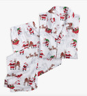 Pottery Barn Kids Heritage Santa Pajama Set Nwt Gender Neutral Size 10
