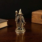1pc Vintage Brass Wizard Figurine Mage Statue Fantasy Magic Desktop Bookshelf De