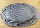Arthur Court 1995 Vintage Aluminum Fish Oval Platter Tray