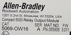 Allen Bradley 5069-ow16 Series A Compact 5000 Relay Output Module