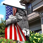 Faith Over Fear Jesus Flag 3x5 Ft American Flag With Jesus Christ On It Flag    