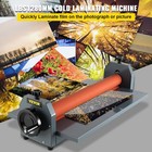 Hot  51  Cold Laminator Machine 10mm Manual Vinyl Photo Film Cold Laminator