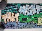 Rare They Might Be Giants Poster By Mark Marek Grumpfest 1990 Tmbg 11x29inch