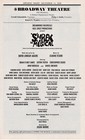 Sutton Foster  shrek The Musical  Christopher Sieber 2008 Opening Night Playbill