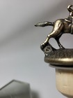 Blanton   s Bourbon Whiskey Cork Bottle Stopper W race Horse   Jockey Letter S