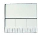 Holbein Watercolor Aluminum Folding Palette No 40 13 Wells Nib
