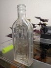 Vintage Furst Mcness Glass Bottle 6 5 Inches Tall Screw Top