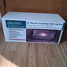Pyromaster 20  Electric Crackling Oak Log Set  Fireplace Decoration  New In Box