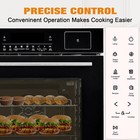 24  Electric Single Wall Oven 2 5cf Convection Oven W  Glass Window   Led Screen