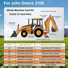 Whole Machine Cylinder Seals Rebuild Kit For John Deere 310e Backhoe Loader