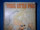 Walt Disney Three Little Pigs Book 1st Edition Copyright 1933 