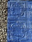 Antique Metal Tin Ceiling Tile 24    X 24  Salvaged Vintage 