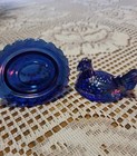 Mosser Mini Hen On Nest Salt cobalt Carnival    