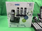 Panasonic Kx-tg3634 Cordless Telephone Digital Answering Machine 4 Handsets  e12