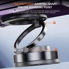 360   Vacuum Magnetic Phone Holder -suction Cup Car Mount With Foldable Stand Lot