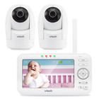 Vtech Vm5262-2 2 Camera 5  Digital Video Baby Monitor With Pan   Tilt Camera