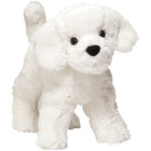     New Douglas Cuddle Toy Stuffed Plush Bichon Frise White Soft Puppy Dog Doll