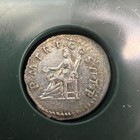 Roman Silver Denarius Trajan 99   117 Ad Pax Seated Xf To Au Ancient Coin