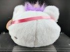 Fao Schwarz Cliqs Unicorn Collectible Handbag White Pink Plush