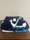 Nwt Vera Bradley Shore Enough Fleece Throw Blanket 50  X 80   large Soft Beach