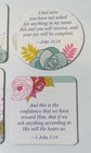 Inspirational Fridge Magnets Scripture Bible Verses Christian Religious Set Of 6