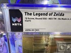 1987 Nes Legend Of Zelda 5 Screw Gold Nintendo Cart Graded Wata 9 2 First Print