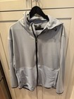 Footjoy Thermo Series Full Zip Hoodie Jacket Mens Large Light Blue Msrp  144