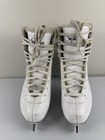 Jackson Softskate Figure Ice Skates White Size 4 Ultima Mark I Blades