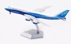 Hx Model 1 400 Boeing B747-8  house Color  Diecast Aircraft Jet Model Flaps Down