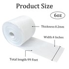 Fiberglass Cloth Roll  4 Inches 99 Feet 6oz Plain Weave Non Adhesive Fibergla   