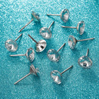 30 Pieces Upholstery Nails Tacks Decorative Push Pins Fancy Diamond Crystal F   