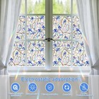 Window Film Stained Glass Decorations Static Clings Sticker For Home Room