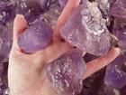 1 Pound Of Amethyst Large Chunk Rough From Brazil - Cutting  Cabbing