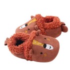 Toddler Infant Newborn Baby Red Brown Bear Shoes Soft Bottom Slippers Kids New