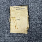 Vintage Wwii Civil Defense Air Raid Warden Messenger Armband Cloth Patch Ucds