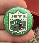 Vintage New York Jets Officially Licensed Wincraft Nfl Football Pin Button Usa
