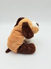 Ty Pluffies Whiffer Plush Brown White Puppy Dog Stuffed Toy 2002 - 11 