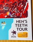 Iron And Wine 2026 Hen s Teeth Tour Poster Silk Screen Limited Original