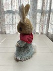 Vintage Eden Toys Beatrix Potter    mrs  Rabbit    Stuffed Plush Sitting 12   