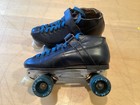 Speed Skates Men   s Size 7 Vintage Pacer Formula F-2 Black Labeda Sprinter Wheels