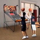 Indoor Basketball Arcade Game Double Electronic Hoops Shot 2 Player W  5 Balls